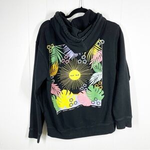 III POINTS 2021 Secret Project Black Graphic Hoodie - Extra Small